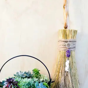 Custom Made Witches Brooms - Customizable Options Available - Home Decor - Spiritual Tools - Unique Gift Traditional Sweep