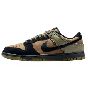 Nike Dunk Low Retro Camo Olive HV4452-300 Men's Fashion Sneaker New