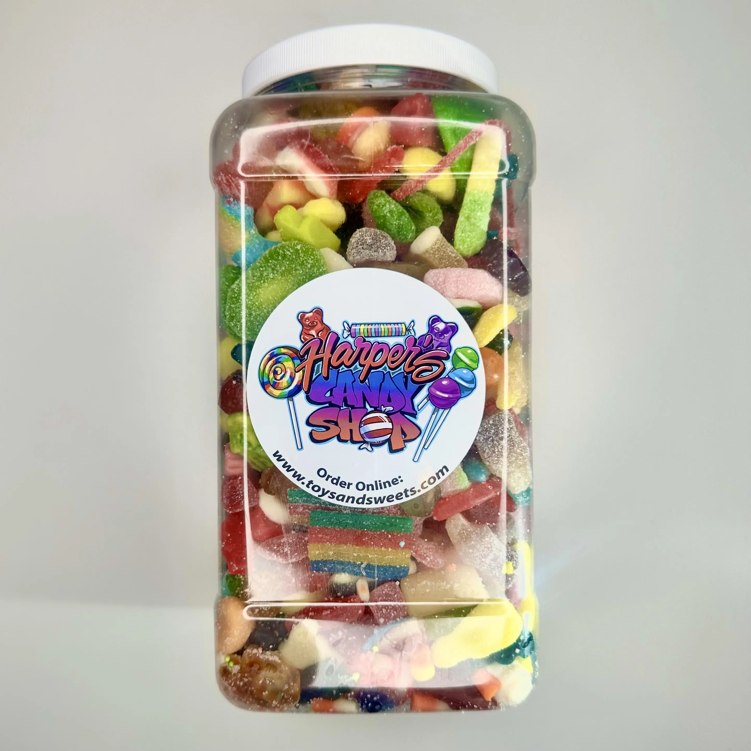 5lb Harper's Premium Candy Mix | Sweet & Sour Assorted Gummy Candies | Filled Gummies, Sour Blue Raspberry, Sour Belts, Swedish Candy, Sweet, Sour