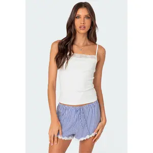 Gretchen Lace Trim Tank Top