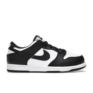 Nike Dunk Low Retro Panda White Black PS Kids Sneakers Preschool Low Top Casual Shoes CW1588-100