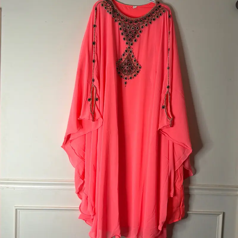 Lady's Formal Long Bubu Gown - Chic Design, Premium Fabric, Formal Wear for Special Occasions