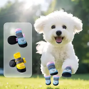 Dog Mesh Shoes: Breathable Paw Protectors for Hiking & Adventures