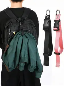 Luggage Strap Keyrings, Multifunctional Adjustable Luggage Belt Keyrings, Travel Accessories for Backpack & Various Sizes of Luggage, Versatile Travel Accessory