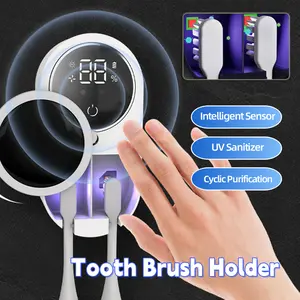 Toothbrush Sterilizer Portable Disinfectant toothbrush holder