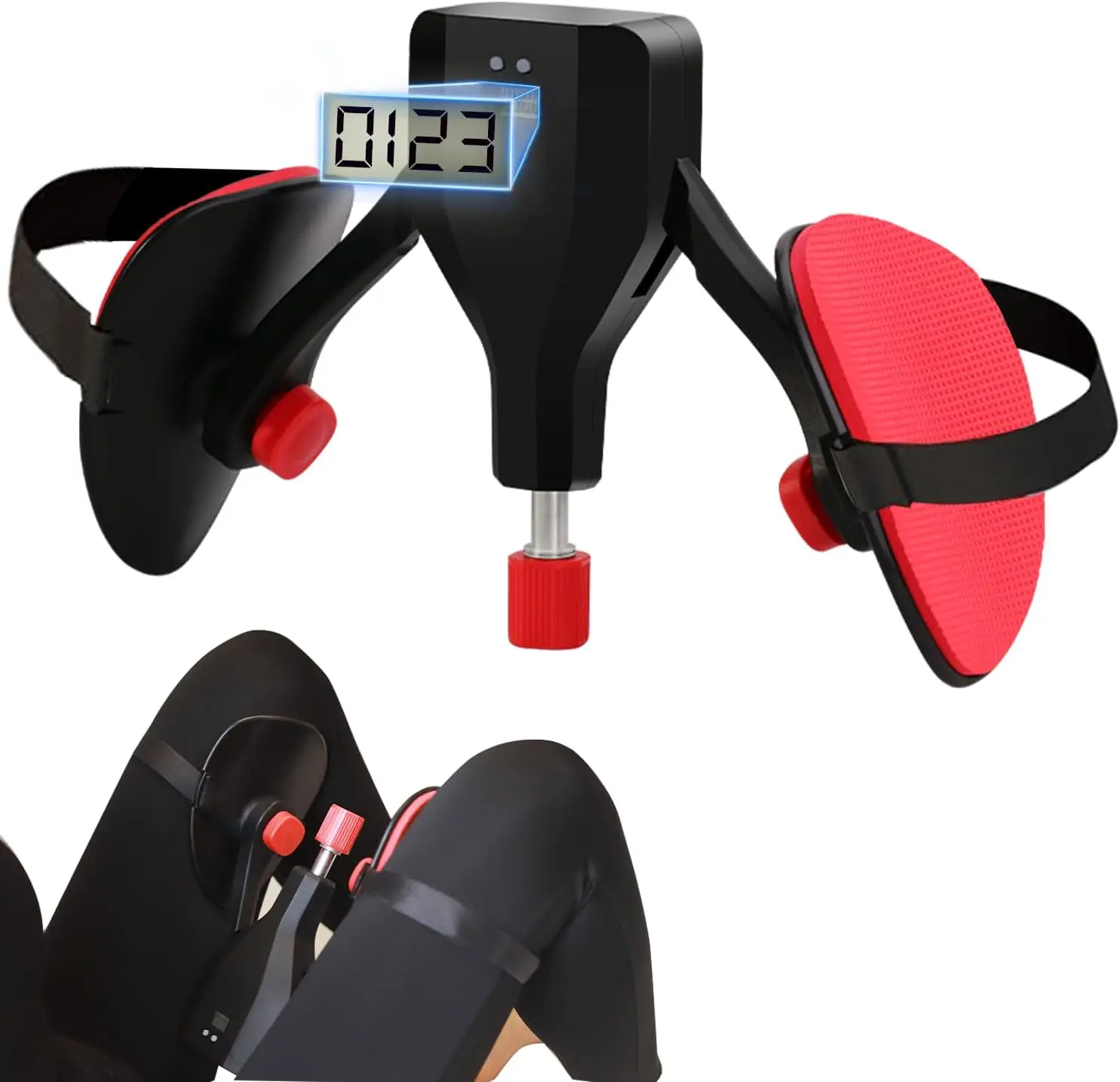 Thigh Trainer with Adjustable Resistance 0-110 lbs for Inner Thigh & Kegel Exercises for Men Women Enhances Leg Lines and Definition