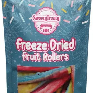 Freeze dried fruit rollups freeze dried candy freeze dried sample pack freeze dried variety Snack Natural fun viral freeze  dried freeze dried candy Sour Strawberries Edible Dietary Gummies