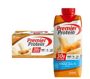 Premier Protein Shake, Caramel, 30g Protein, 11 fl oz, 12 Ct