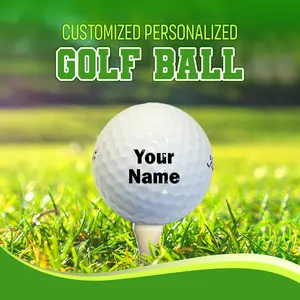 Customized Personalized Golf Ball, 1 Golf Ball With Display Case