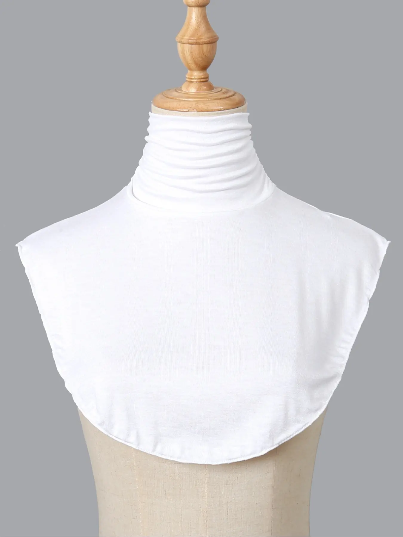 Women's Detachable Modal Scarf, Breathable Fake Collar, Comfortable Skin-Friendly High Neck, Casual Daily Wear, 1pc, Easy Pairing