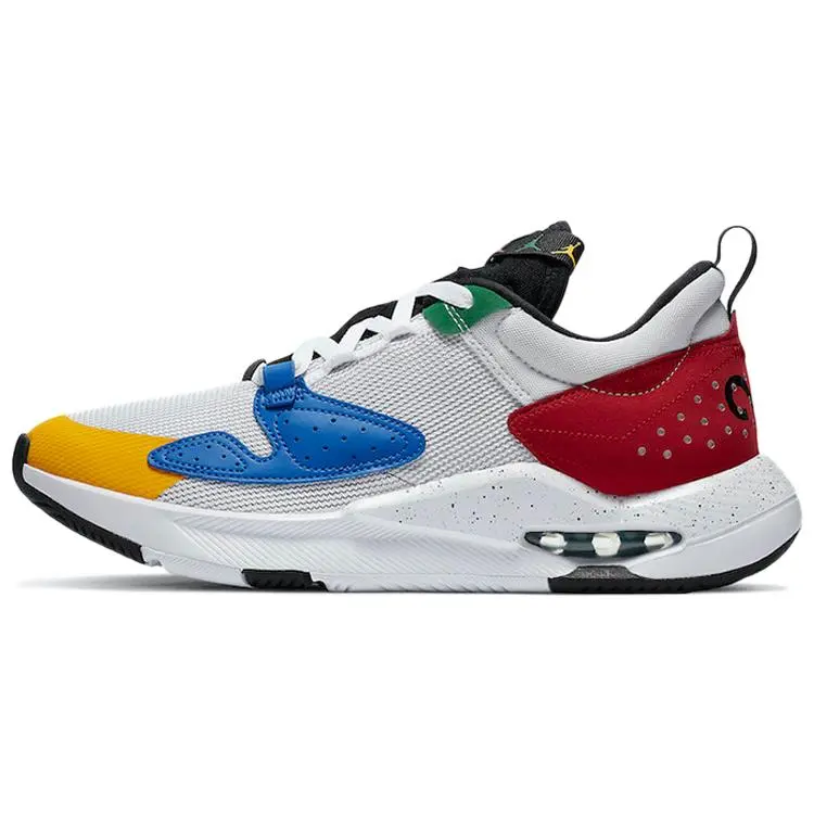 Jordan Air Cadence Olympic Rings Versatile Comfort Low Top Casual Running Shoes Unisex White CN3498-101