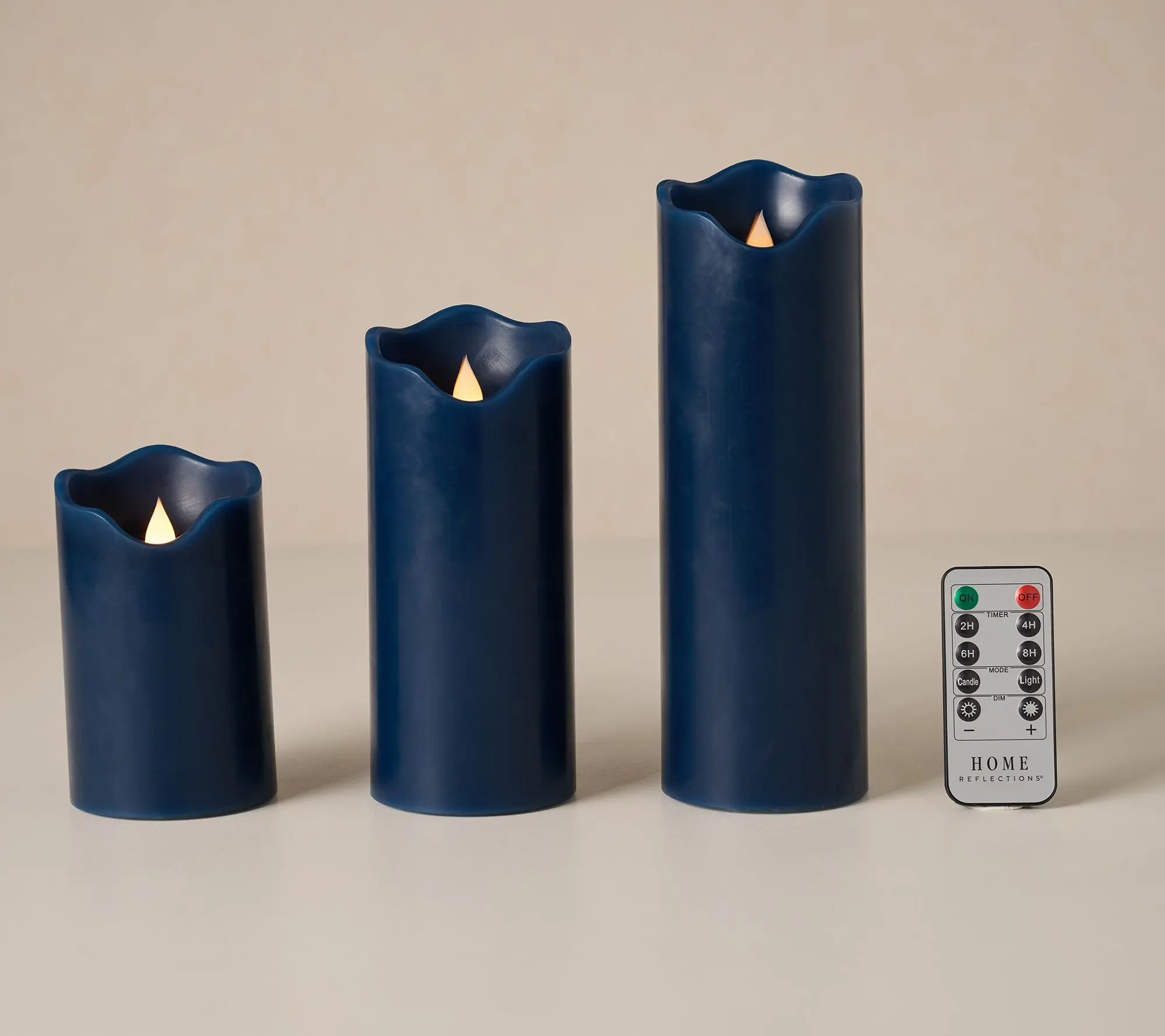 Home Reflections S/3 Radiant Motion Flameless Candles Home Reflections S/3 Radiant Motion Flameless Candles