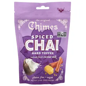Chimes Spiced Chai, Hard Toffee, 3.5 oz (100 g)