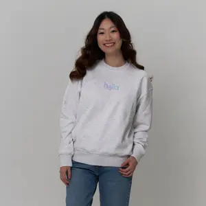 hello everyday yay sweatshirt