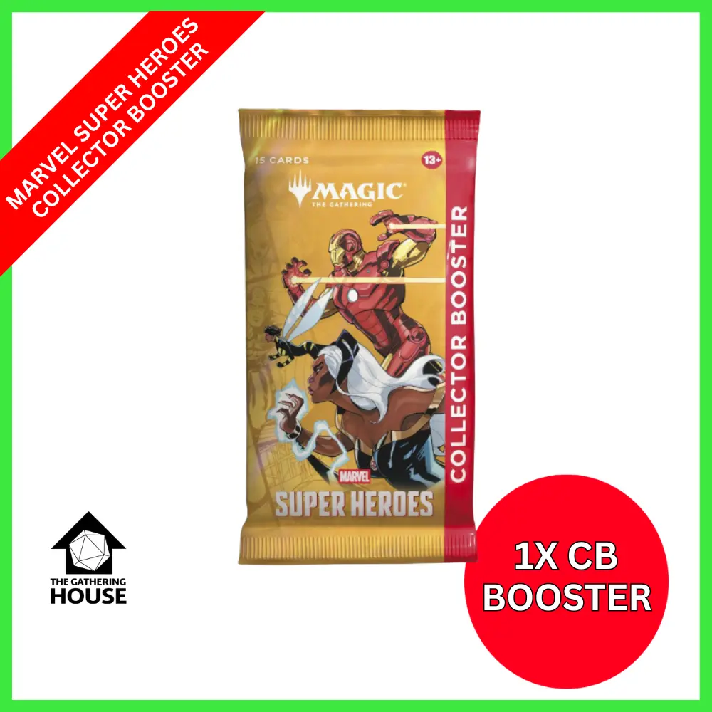 1x - 3x - 6x Marvel Super Heroes - Collector Booster Pack (MSH) MTG - Magic the Gathering (PRESALE for 6/19)