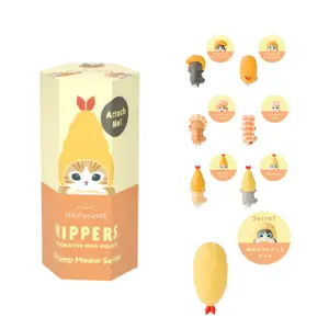 Sonny Angel HIPPERS mofusand: Vol. 2 Shrimp Meow Series Blind Box - Original Mini Figure/Limited Edition - 1 Sealed Blind Box