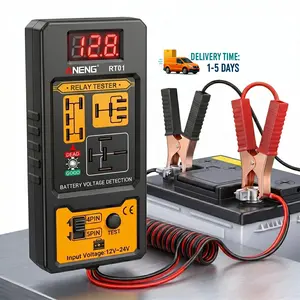 12V/24V Car Relay Tester, Battery Checker, Automotive Relay Tester Tool, Multi-functional Car Diagnostic Tool, Professional Vehicle Repair Tool, Truck Essentials, Christmas gift, men's gift
