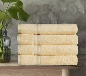 Superior Egyptian Cotton 4-Piece Heritage BathTowel Set