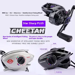 DMK cheetah DC water drop wheel, casting fishing reel with sound, electromagnetic brake system, micro object remote drop wheel