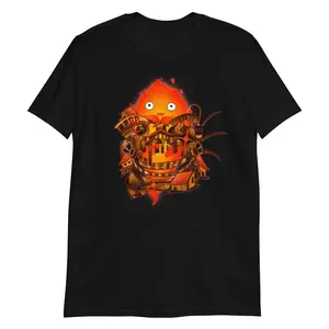 Howl’s Moving Castle Big Calcifer Unisex T-Shirt