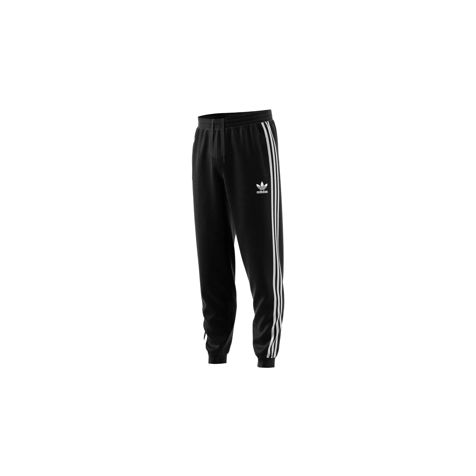 3-Stripes Athletic Casual Fashion Joggers "Black / White" DH5801