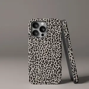 Black leopard pattern, durable, shock-absorbing two-in-one mobile phone case, suitable for iPhone 17 16 15 14 13 12 11 X and other series models, can be given as a gift to friends or family