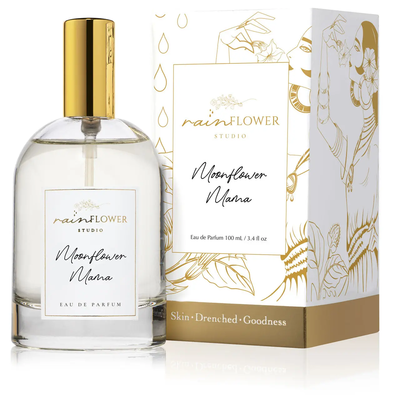 Moonflower Mama Eau de Parfum - 100% Natural Fragrance with Floral Notes