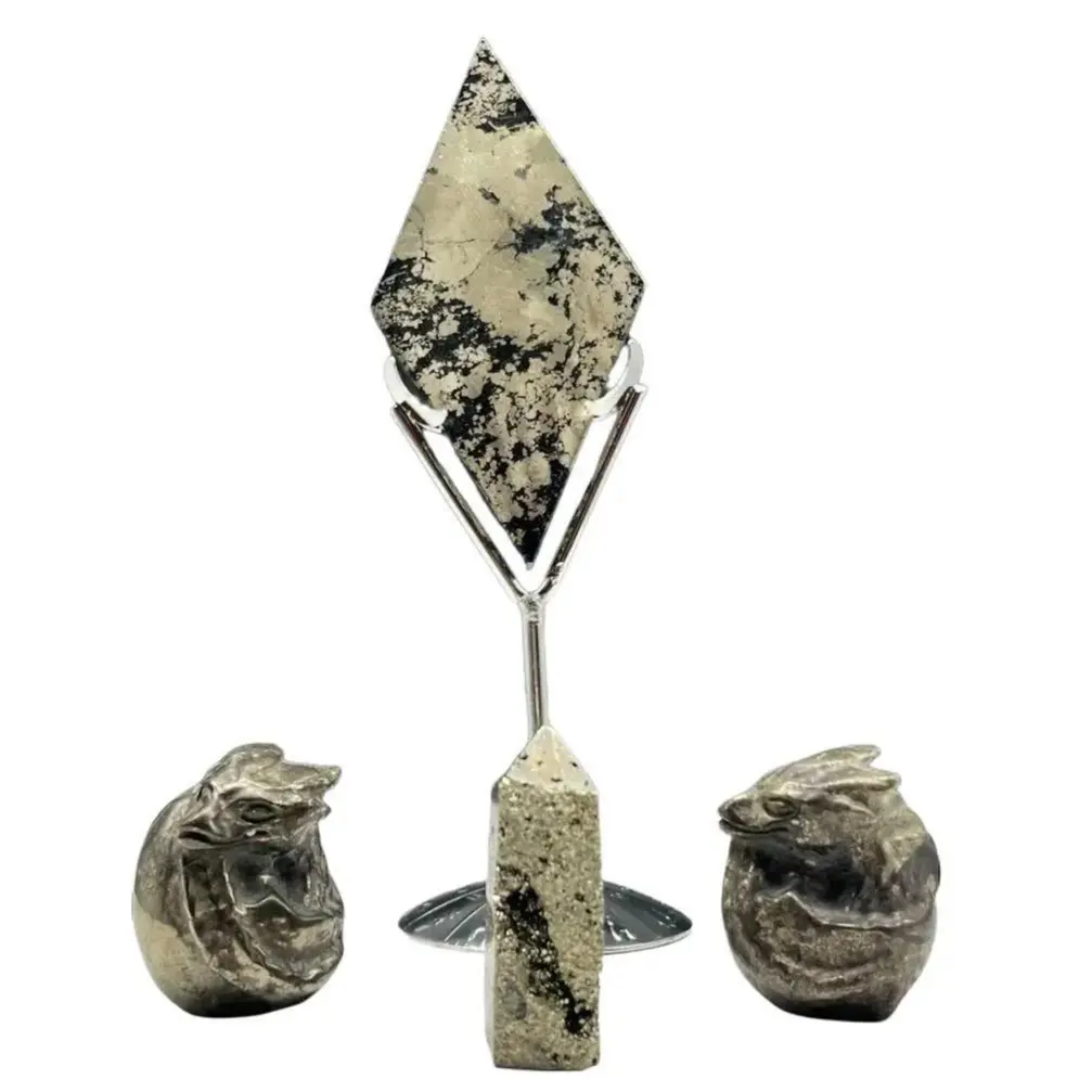[Livestream] All Pyrite Crystals - Options in the Variations | Crescent Cast