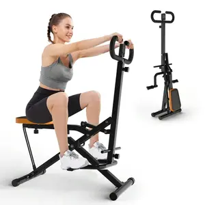 Squat Machine for Home Gym, Squat Assist TrainerRowing Machine for Full Body Workout,250 LBSLoading Capacity