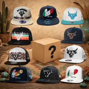 [BEST 2026] One Hat Box Sent, Vintage Retro Western  Hat, Koda White/Brown Flat, Gorra Lost Calf Original Arrow Flat Negra Hat, DE RANCHO TRIBAL BULL CREAM, Trible Flatbill Hat, Hervey Flat, Mexican Tribe White Mesh Back Hat
