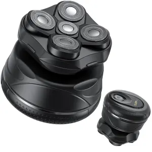 OLOV Removable Razor 5D , Men's Razor, Men's Wet Razor, Body Trimmer,IPX7 Waterproof Men's Razor with Type-C Charging Comfort.