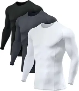 ATHLIO Men'S UPF 50+ Long Sleeve Compression Shirts, Water Sports Rash Guard Base Layer, Athletic Workout Shirt Athlio LTD