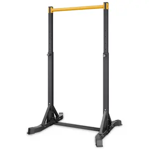 summervibes VEVOR Pull Up Bar, 330LBS Capacity Portable Pullup Bar Station, Pullup Bars Free Standing with H-Frame Structure Heavy-Duty Steel Tube, 8 Level Height Adjustment Gravity Fitness for Arms Back Chest, Pull Up Bars