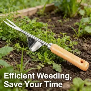 2026 New Manual Weed Puller, Multifunctional Gardening Tool, Sharp Stainless Steel Blade, Comfortable Non-Slip Handle, Easy Storage