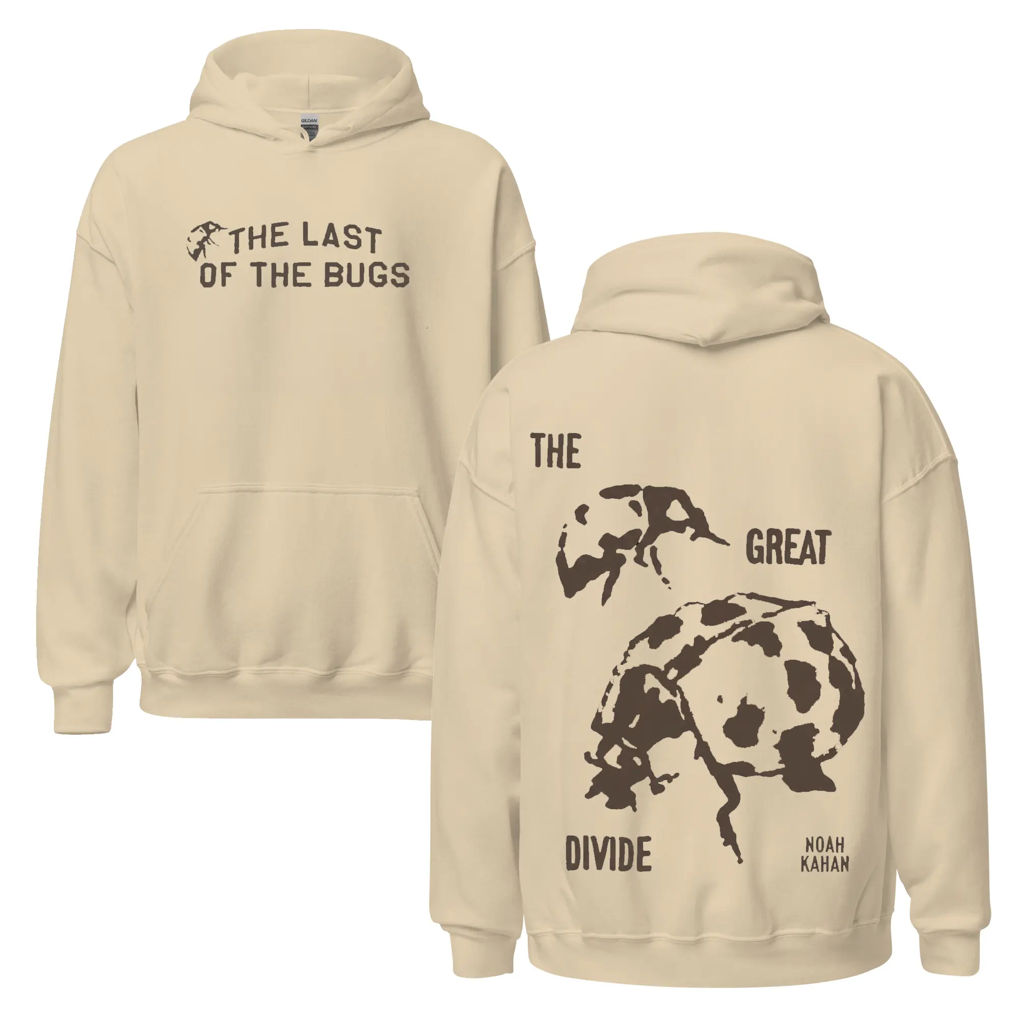The Last of the Bugs Hoodie | The Great Divide Tour Comfort Colors Sweatshirt | Oversized Pigment Dyed Unisex Concert Tee | Faded Aesthetic Soft Cotton Relaxed Fit