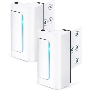 2 Pack Door Reinforcement Lock Home  Door Lock Upgraded Door Locks for Front Door  Safety
