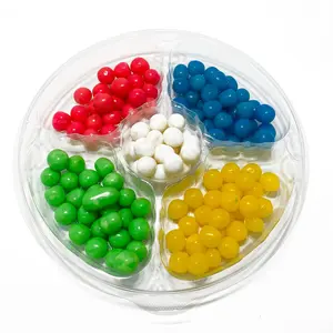 Assorted Mix Sour Balls Gift Tray – Tangy Fruit Candy in Cherry, Lemon, Apple, Wild Berry & Black Cherry – Sweet & Sour Snack