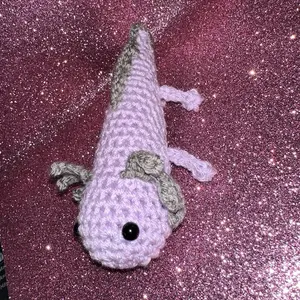 Axolotl Crochet Plushie