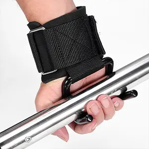 Fitness Assist Hook Pull-up Hanging Horizontal Bar Wrist Guard Grip Hook Glove Belt Deadly Pull Lumbar Spine Help Belt