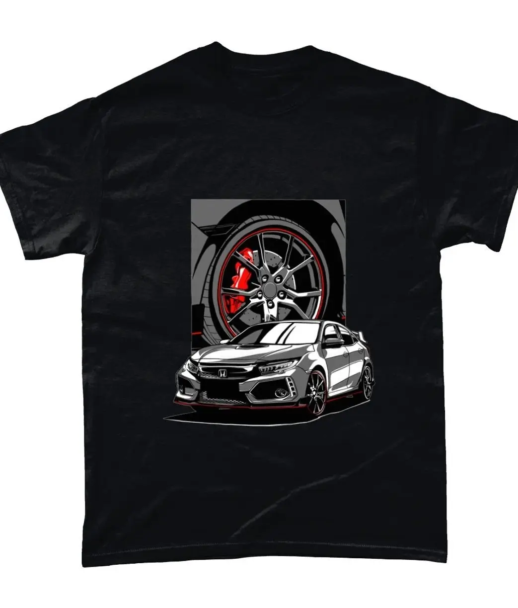 Vintage Classic Civic FK8 Type R Unisex T-Shirt Sweatshirt Hoodie, JDM Car Enthusiast and Fans Gift