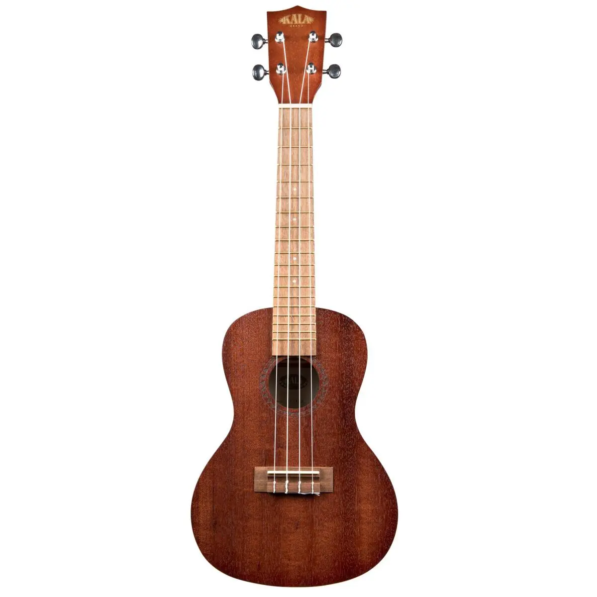 Kala KA-15C Satin Mahogany Wood Concert Ukulele with Walnut Fingerboard for Music Enthusiasts