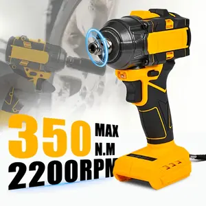 ELECMAPS 350N High-Power Impact Wrench, Tool Only (battery Not Included), 3-in-1 Multifunctional Design, Suitable For DIY And Household Use