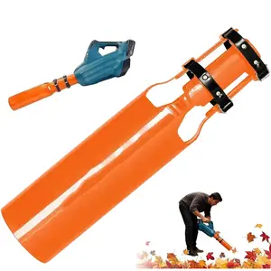 Leaf Blower Air Booster, Handheld Leaf Blower, Universal Cordless High-Flow Attachment, Turbo Nozzle Extension for Yard & Lawn Cleanup, Fits 2-4 Inch Nozzles