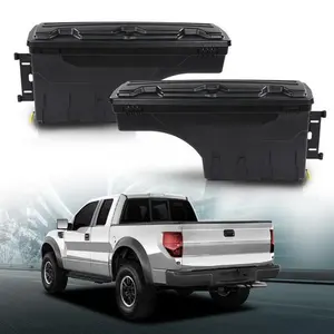 Truck Bed Storage Tool Box Swing Case Left & Right Side Fit For 97-14 Ford F150