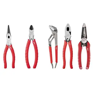 Electrician'S Pliers Hand Tool Set (5-Piece) Milwaukee