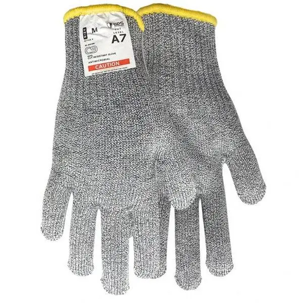 C9® Gray Cut-Resistant Gloves – Premium Protection for Food Service Professionals