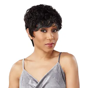 Sensationnel Human Hair Wig Empire Salt N Pepper Kori