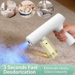 Nano Blue Light Probiotic Deodorizer, indoor odor removal, pet deodorant. Bio-enzymes break down urine, disinfect and deodorize, Plant-extracted, safe and non-toxic for pets, Floral scent Air Freshener Spray