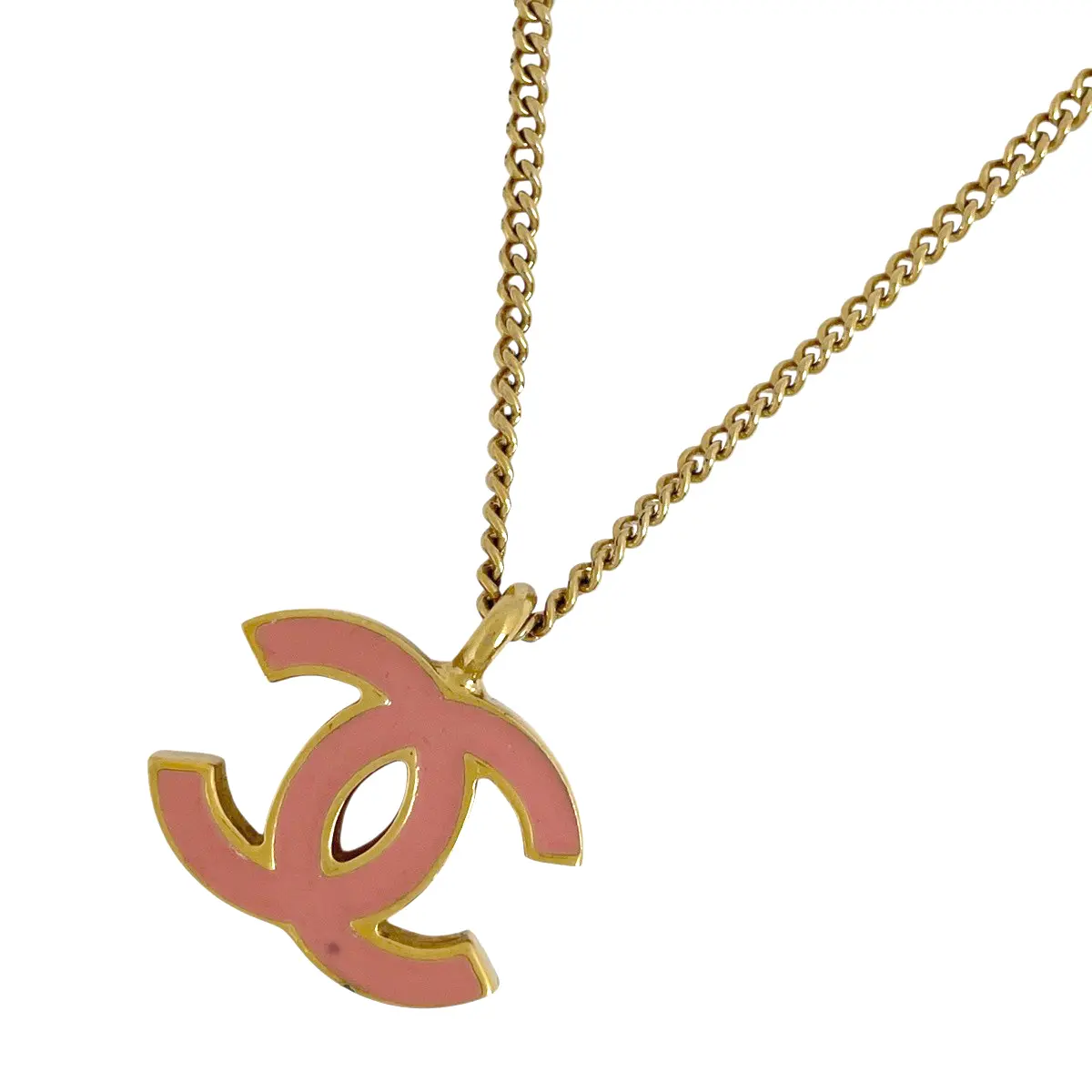 Pre-owned Chanel CC Enamel Necklace 4000026629632