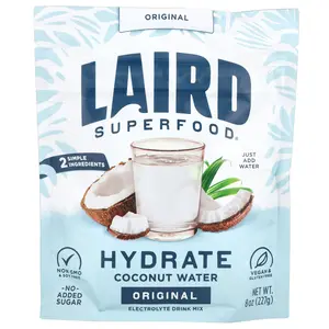 Laird Superfood Hydrate, Coconut Water, Original, 8 oz (227 g)